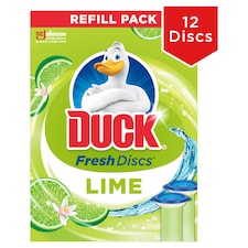 Duck Fresh Discs Toilet Cleaner Refills - Lime 2 x 36ml