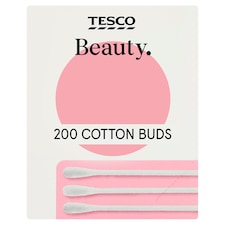 Tesco Beauty Cotton Buds 200 Pack